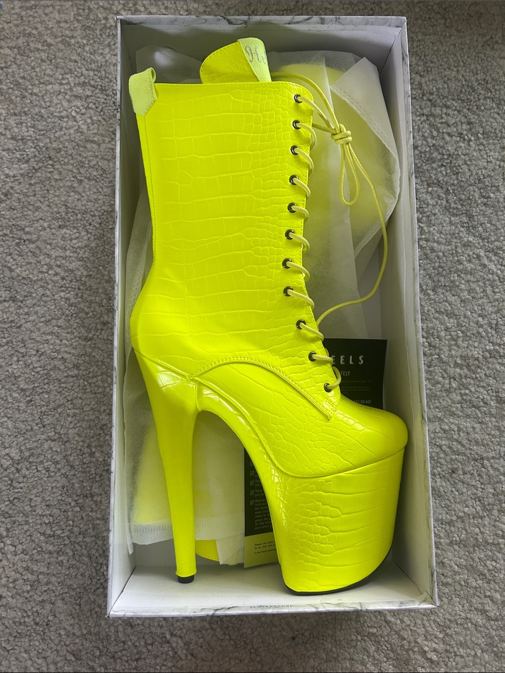 NIB Hella Heels Pole Dance Boots